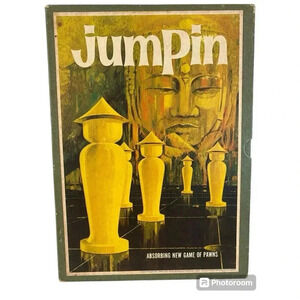 Vintage 1964 Jumpin 3M Brand Bookshelf Board Game